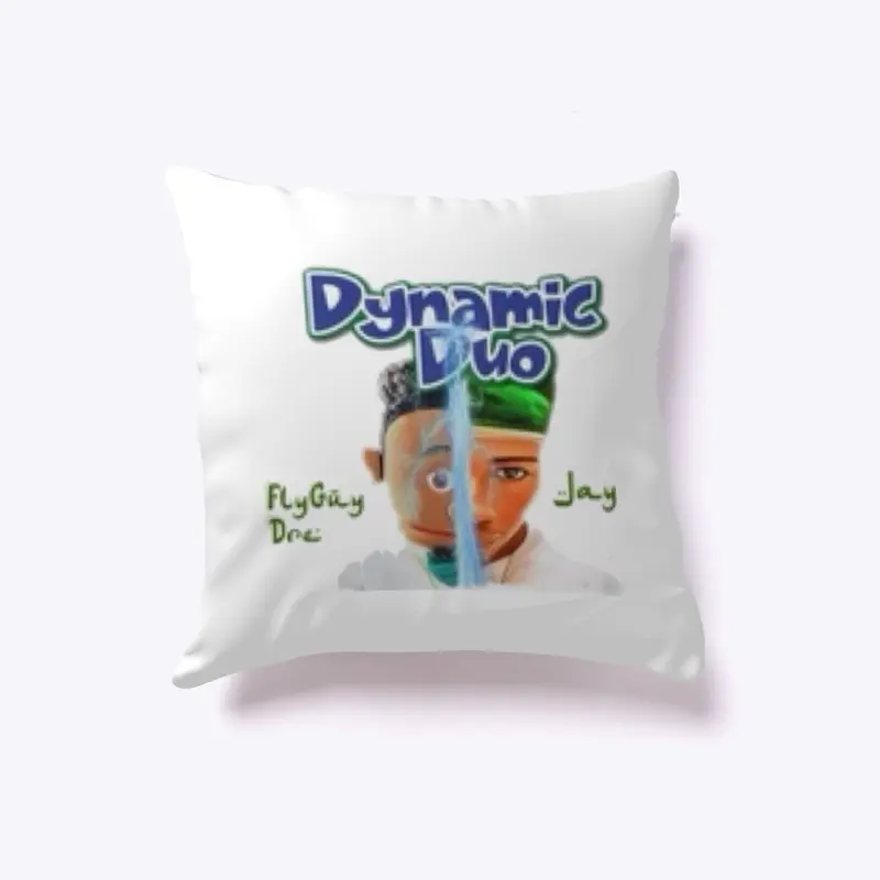 Jay and Dre pillow